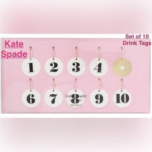 KATE SPADE NEW YORK
Drink‎ Tags - Set of 10